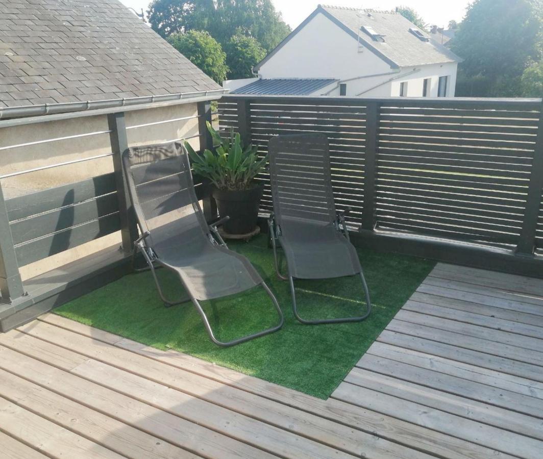 Gite La Terrasse Du 37 Breteil Extérieur photo